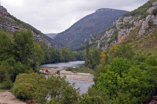 In der Schlucht des Tarn