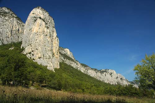 Felslandschaft bei Saou