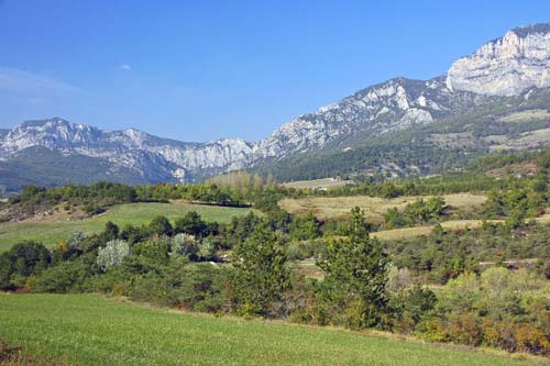 Felslandschaft bei Saou