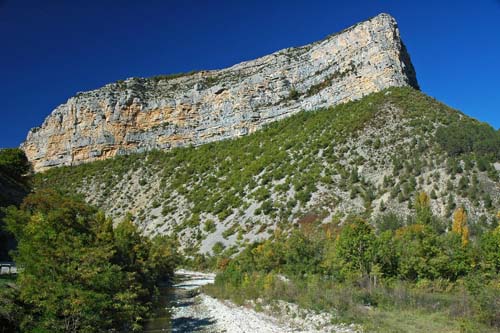 Der Geierfelsen bei Rémuzat