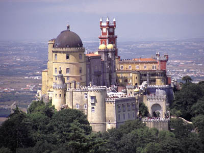Der Palast in Sintra