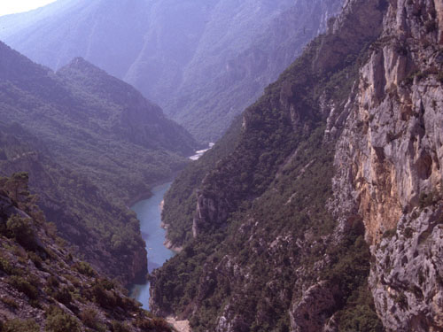 In der Schlucht des Verdon