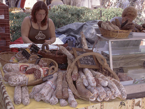 Markt in Castellane