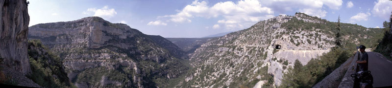 In der Nesque-Schlucht