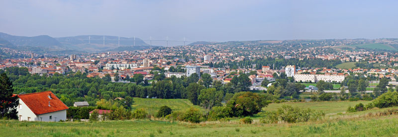 Millau und der neue Viaduct