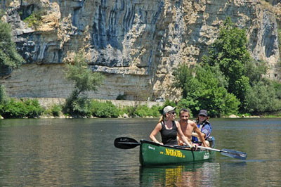 Kanutour auf der Dordogne