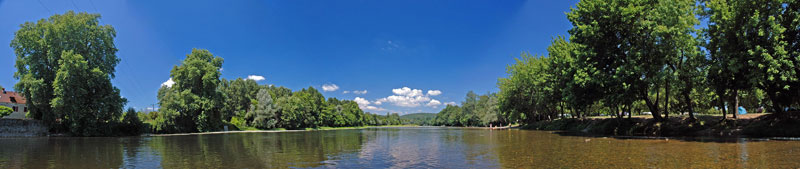 Die Dordogne bei Creysse